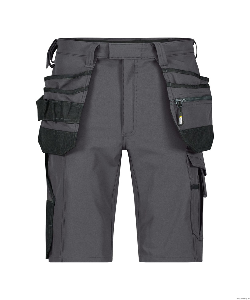 250111 Aurax Stretchshort mit Holstertaschen