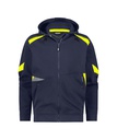 DASSY Santos | Kapuzensweatshirt mit langem Reißverschluss | 300526