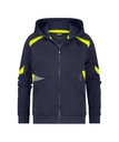 DASSY Santos Woman | Kapuzensweatshirt mit langem Reißverschluss für Damen | 300548