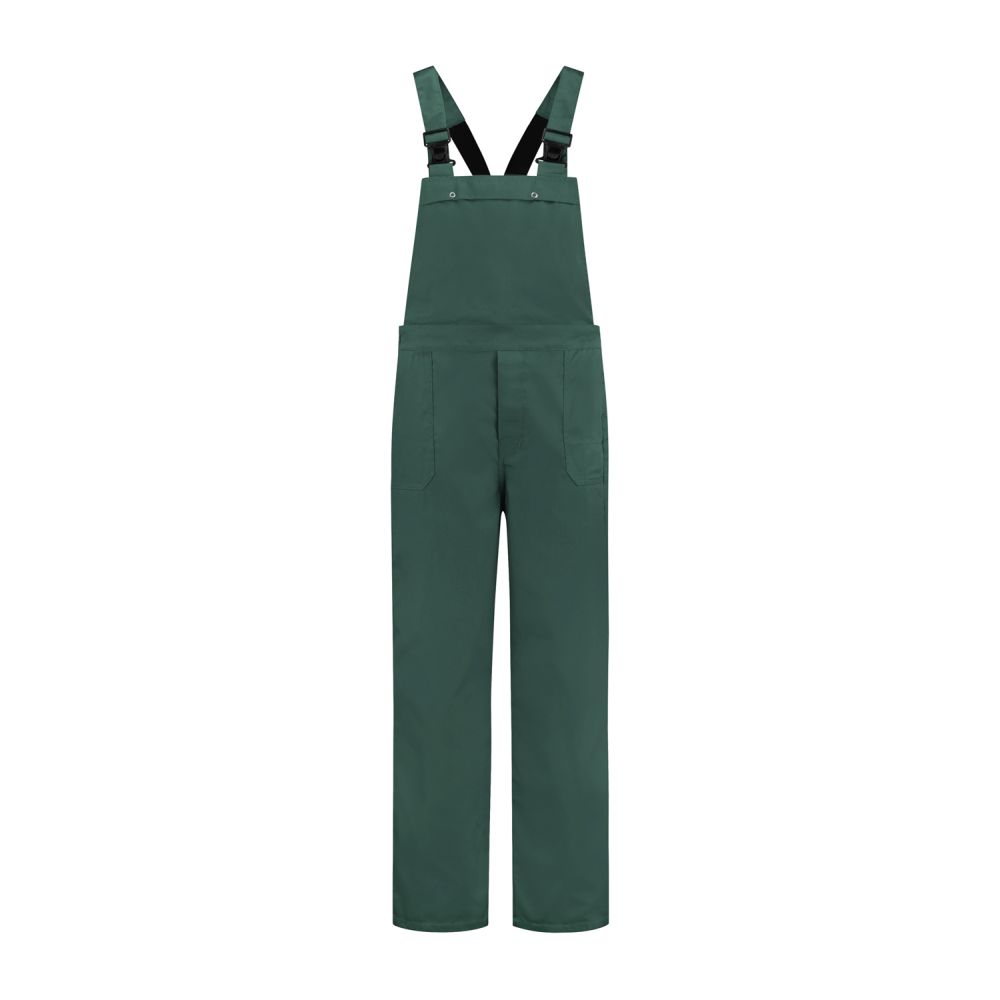 BESTEX Latzhose 100% Baumwolle | AMK100 (flaschengrün, 44)