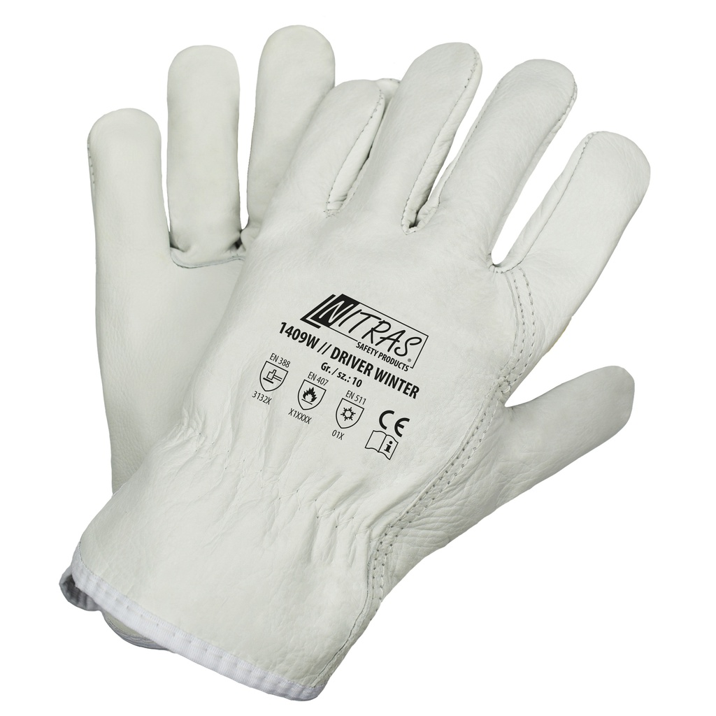1409W // Driver Winter Rindvolllederhandschuhe (8)