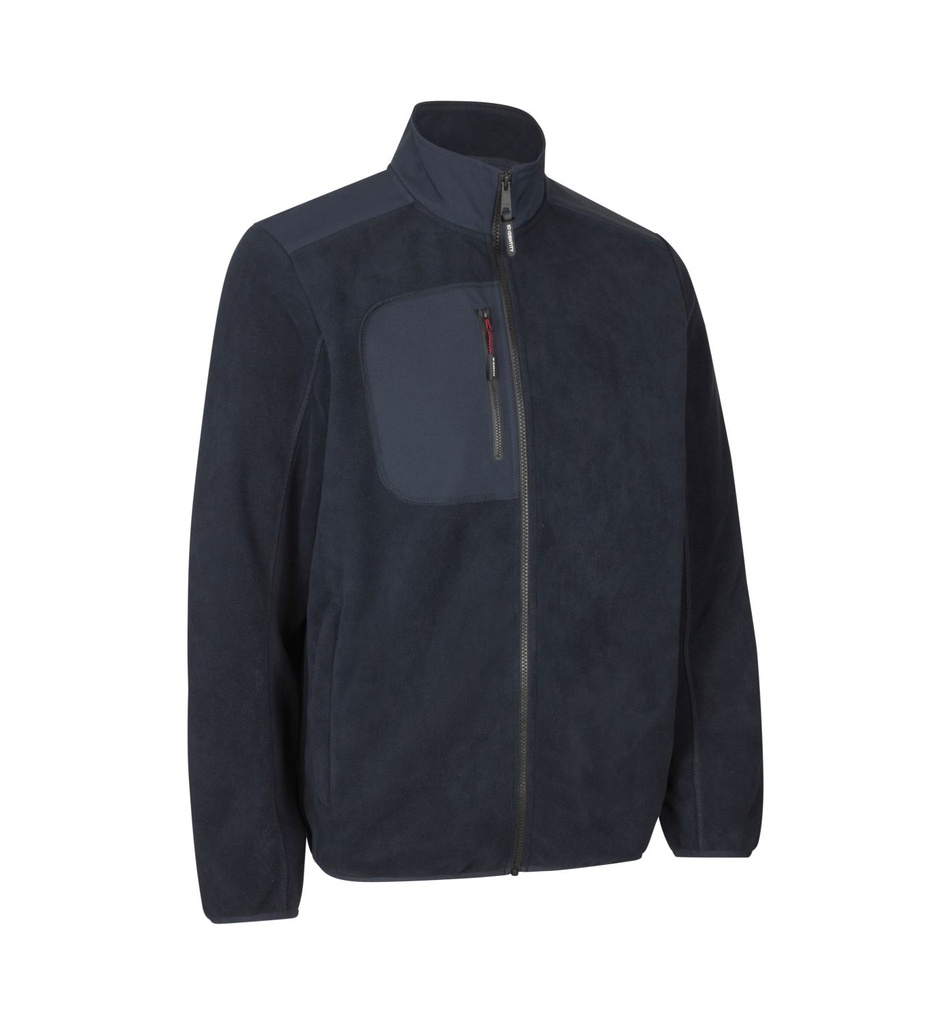 ID IDENTITY Fleecejacke | eingefasst | 0744 (navy, S)