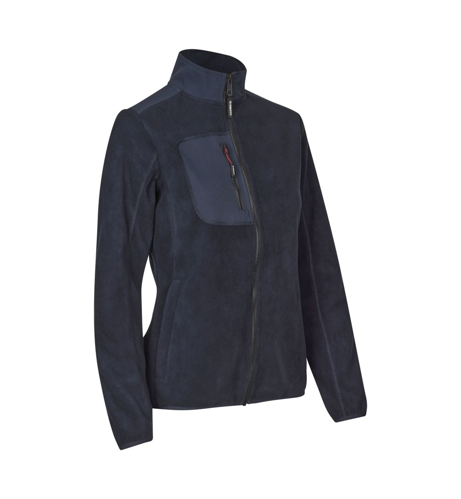 0745 Fleecejacke | eingefasst | Damen