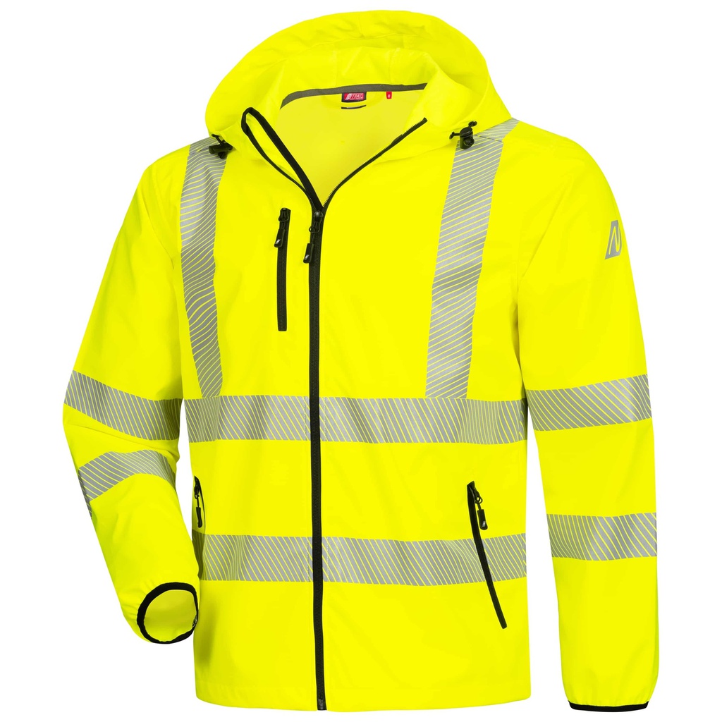 7196 Motion Tex Viz Warnschutz-Windbreaker (neongelb, XS)