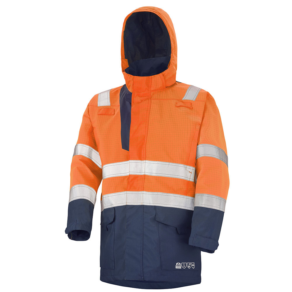 9D97-9919 Hi-Vis Multi-Risk Parka Access