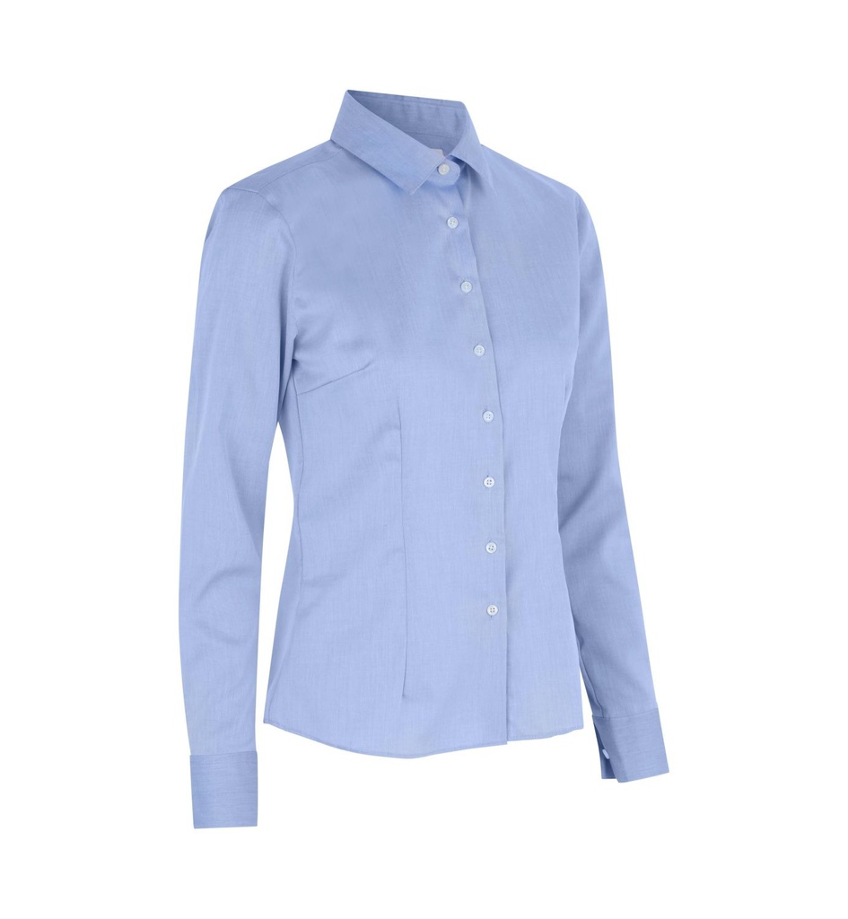 SEVEN SEAS Business-Bluse | Langarm | modern | Damen | SS720 (light blue, XS)