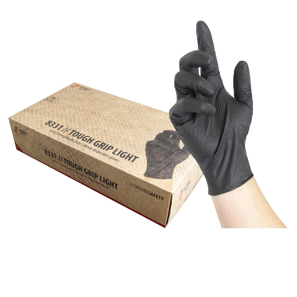 8331 TOUGH GRIP LIGHT Einmalhandschuhe (S)