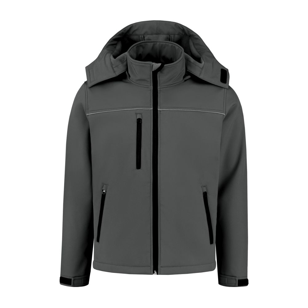 SS100 Softshell-Jacke mit abnehmbarer Kapuze