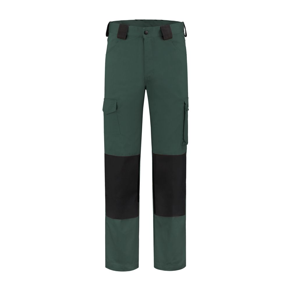 BESTEX Arbeitshose Baumwolle / Polyester | WBC6040 (flaschengrün/schwarz, 42)
