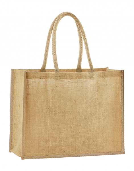 937.28 Natural Starched Jute Classic Shopper