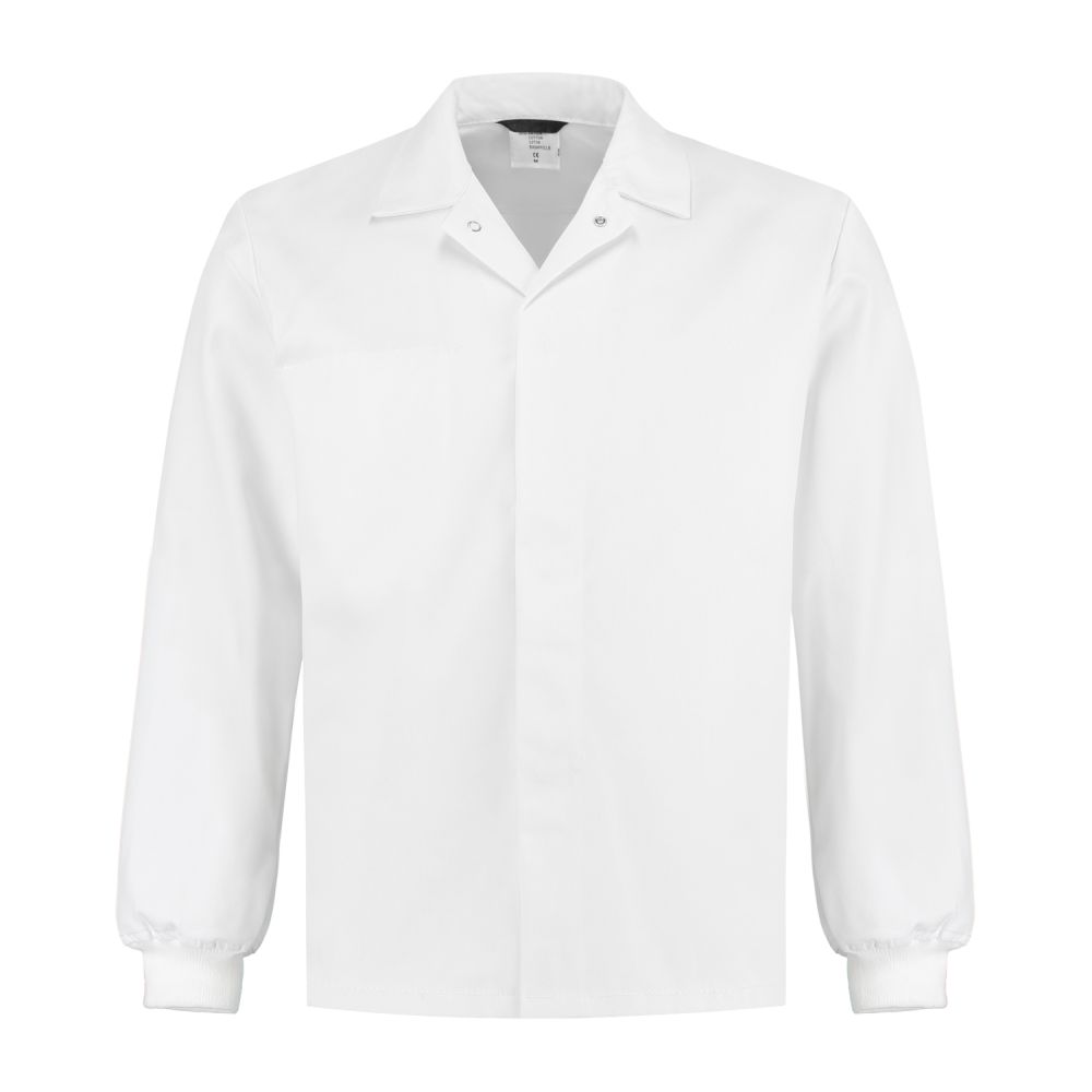 FKJM6535 Hygiene Bundjacke Polyester / Baumwolle mit Strickbündchen