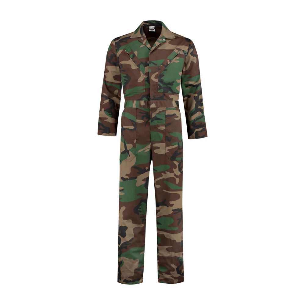 OVPKC6535 Kinder-Tarnoverall Polyester / Baumwolle (74)