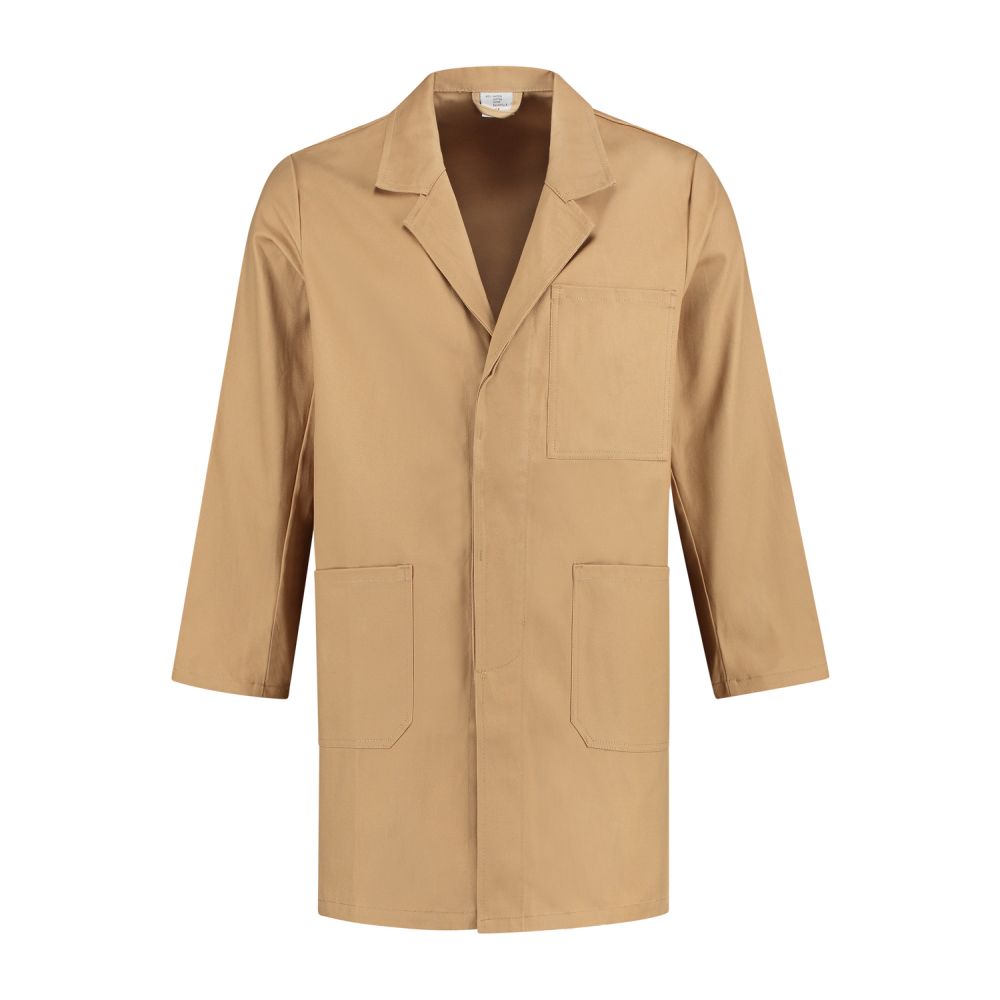 SJ100 Arbeitskittel 100% Baumwolle (khaki, S)