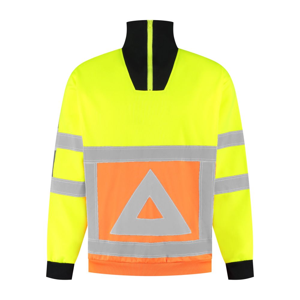 BESTEX Warnschutz Sweatshirt für Verkehrslotsen | VKZSRWS100