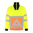 VKZSRWS100 Warnschutz Sweatshirt für Verkehrslotsen