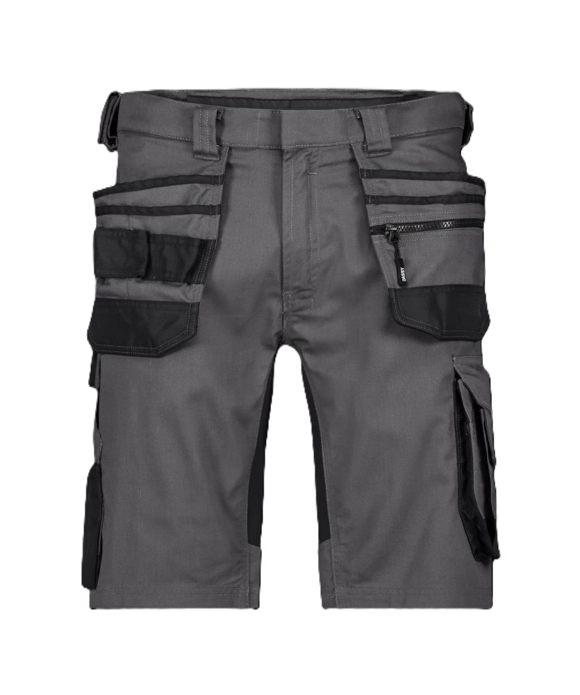 250114 Trix Next | Stretch-Arbeitsshorts mit Holstertaschen (anthrazitgrau/schwarz, 42)