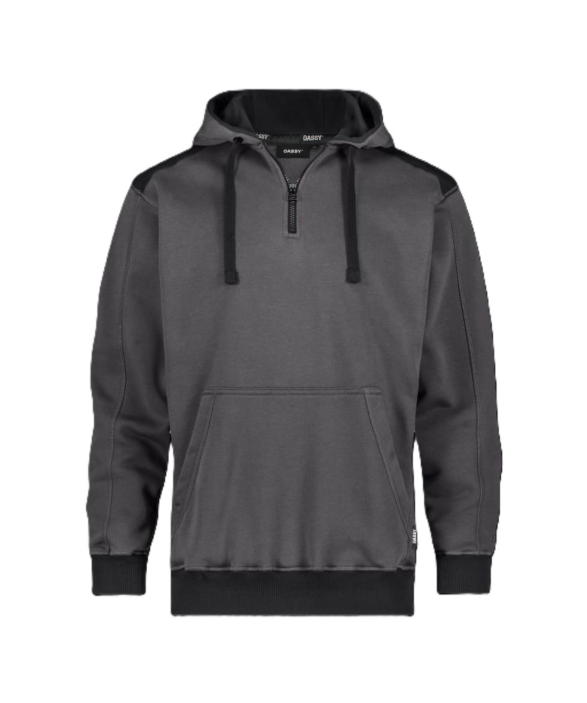 300569 Indy Next | Kapuzensweatshirt (anthrazitgrau/schwarz, XS)