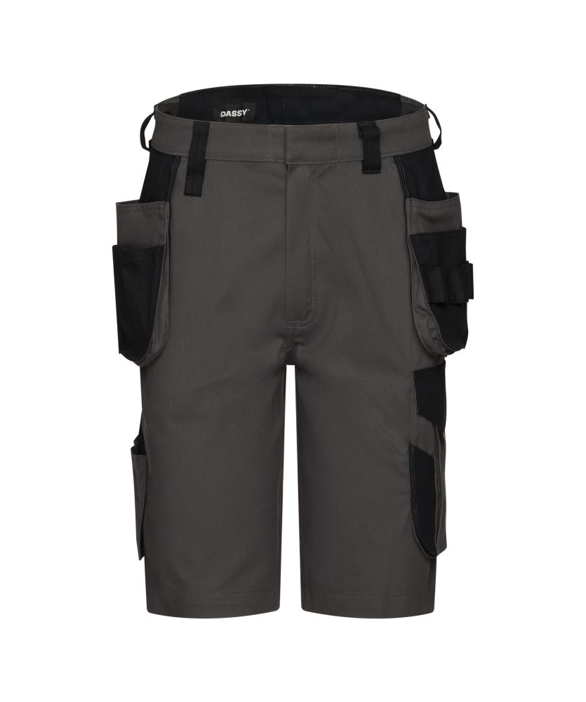250117 Kuma Arbeitsshorts mit Holstertaschen (anthrazitgrau/schwarz, 42)