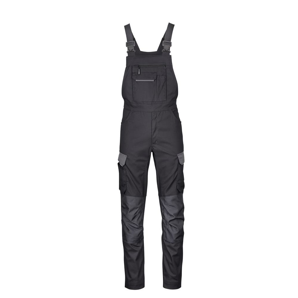 4PROTECT Workwear Latzhose, schwarz/grau | 3038 (24)