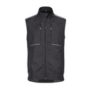 3028 4PROTECT® Workwear Weste, schwarz/grau