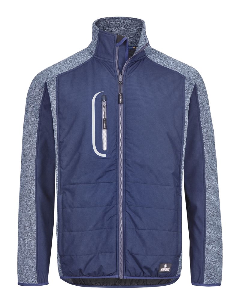 3315 4PROTECT® Hybrid-Jacke, navy/navy