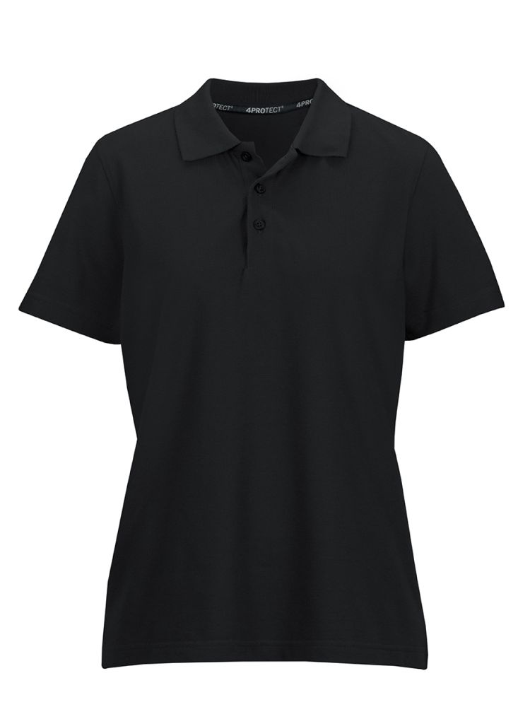 3938 4PROTECT® Polo-Shirt Damen, schwarz