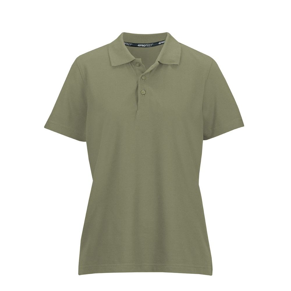 4PROTECT Polo-Shirt Damen, olive | 3930