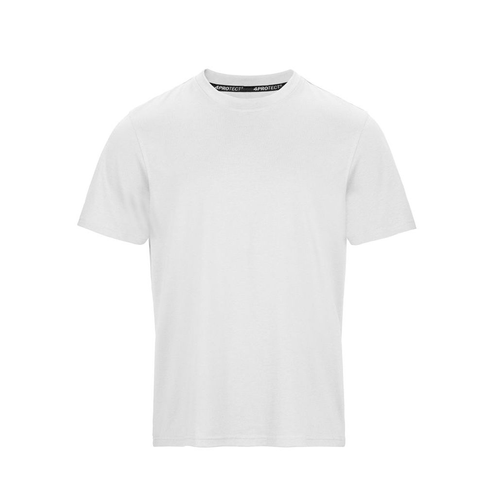 4PROTECT T-Shirt Herren, weiß | 3904 (XS)