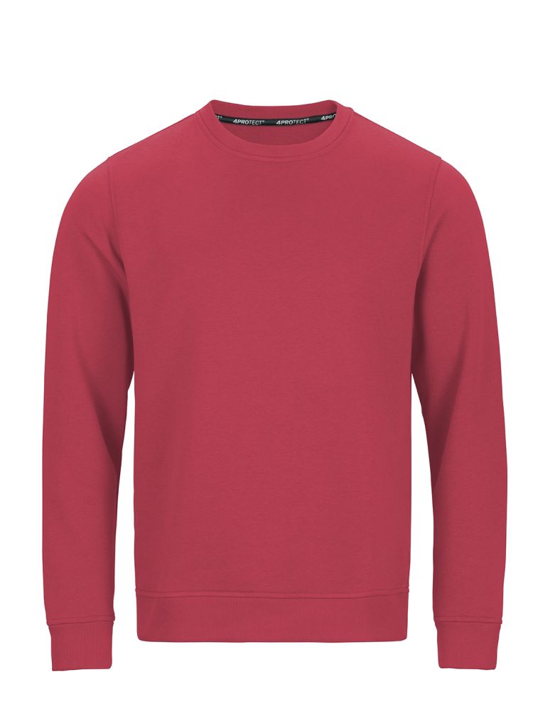 3943 4PROTECT® Sweatshirt, rot (XS)