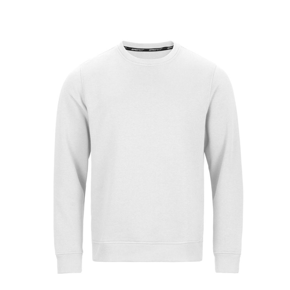 4PROTECT Sweatshirt, weiß | 3944 (XS)