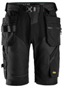 6904 Arbeitsshorts+ mit Holstertaschen | 0404 black/black