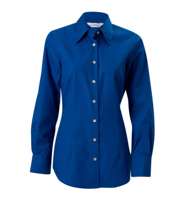 KÜMMEL Kate Bluse, Langarm, Classic fit, 1111 royalblau | 21002-628801