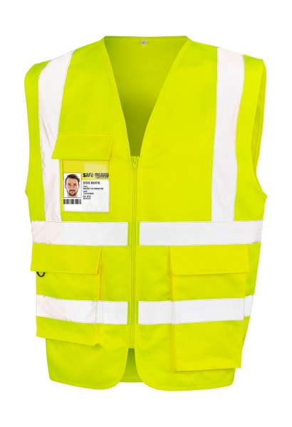 208.33 Heavy Duty Polycotton Security Vest (sdVr)