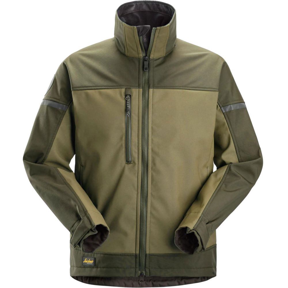SNICKERS AllroundWork Softshell-Stretchjacke | 1216 (khaki, XS)