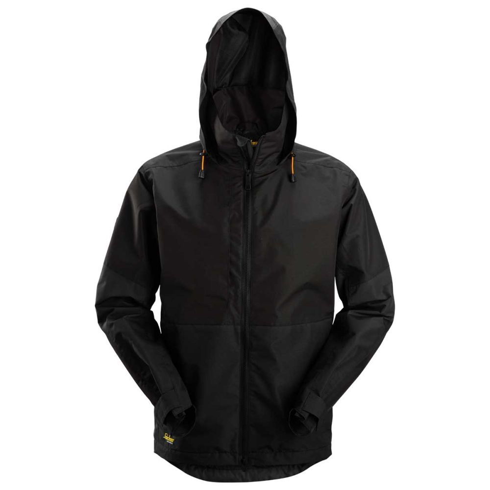 1304 AllroundWork, wasserdichte Softshell-Arbeitsjacke (0404 black/black, XS)
