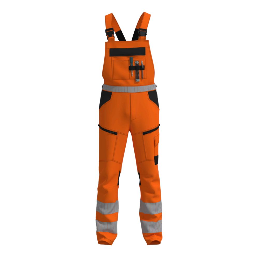 BESTEX 4 Wege Stretch Latzhose | AMSRWS100