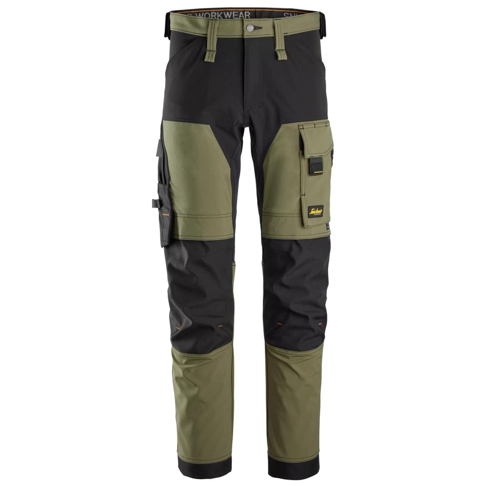 SNICKERS AllroundWork, 4-Wege-Stretchhose | 6375 (0404 black/black, 44)