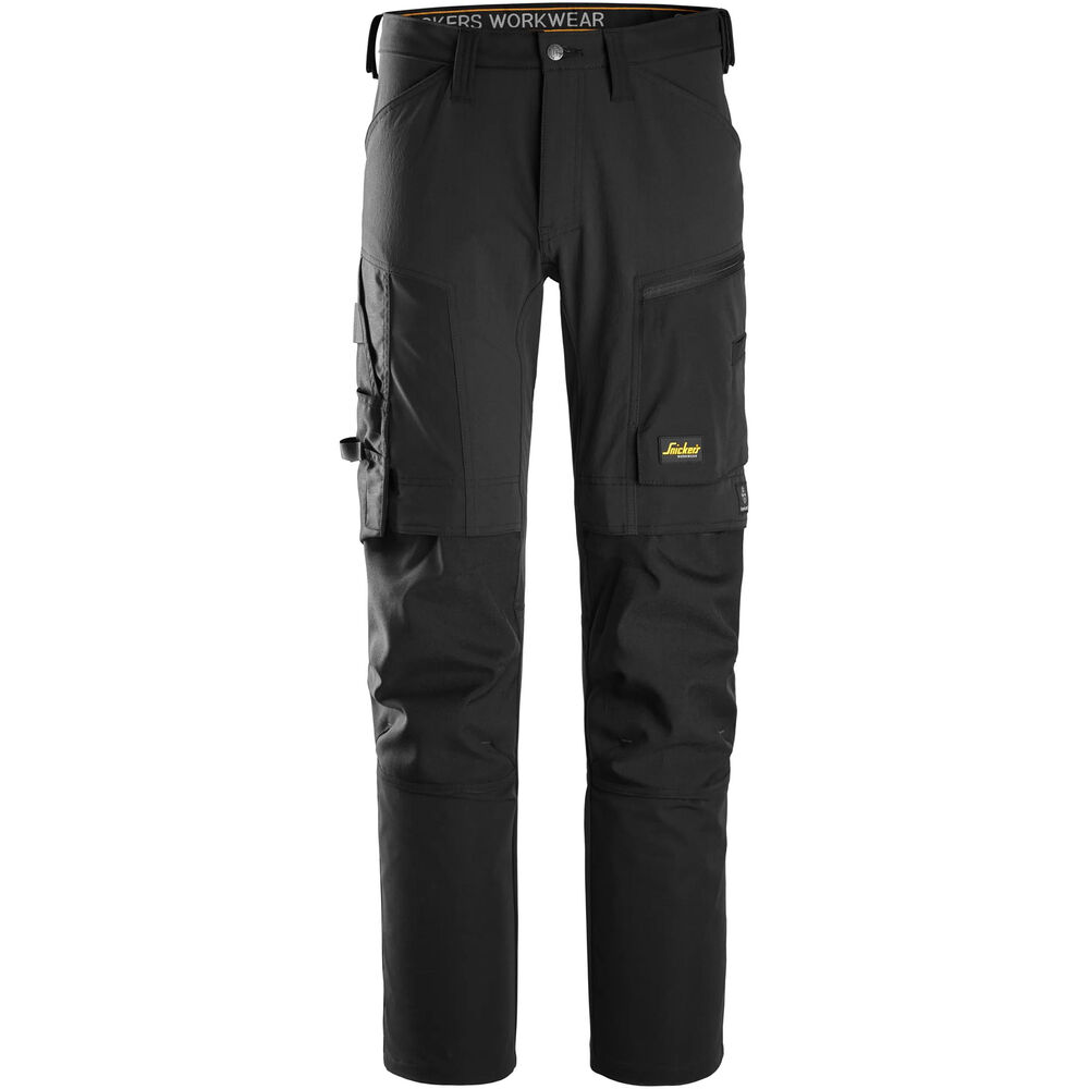 SNICKERS AllroundWork 4-Wege-Stretchhose | 6318 (0404 black/black, 44)