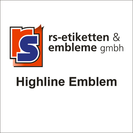 highline-50-m Highline Emblem, bis 50 cm², mehrfarbig