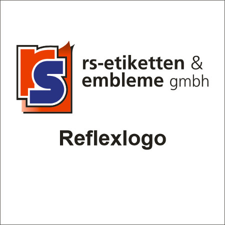 reflex-25-1 Reflexlogo, bis 25 cm², einfarbig