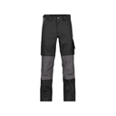 200426 Boston 245 g/m² | zweifarbige Arbeitshose mit Kniepolstertaschen