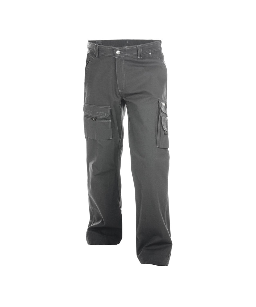 200622 Kingston | Canvas Arbeitshose (grau, 42, Standard)