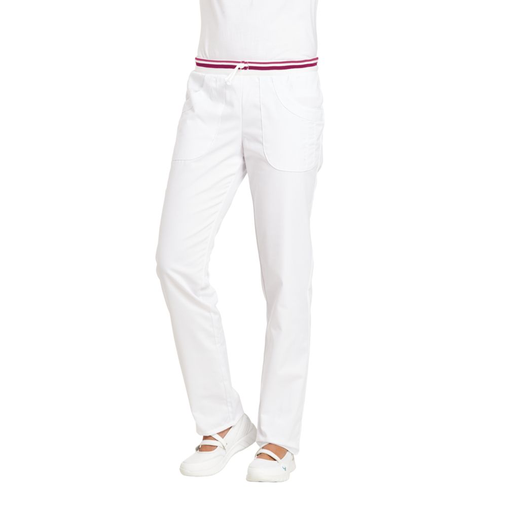LEIBER Damen-Schlupfhose, 80cm | 08/6750 (0164 weiß/beere, 34)