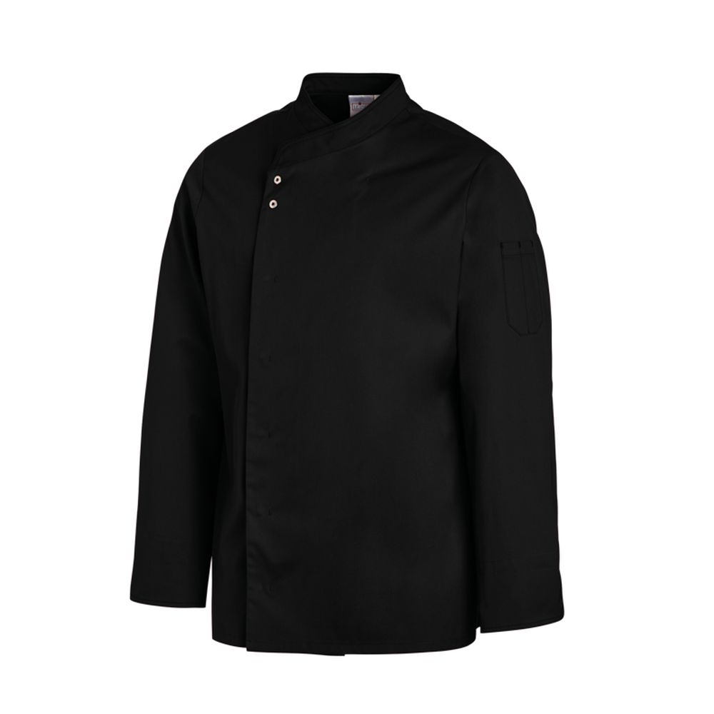 12/2444Fb Kochjacke (10 schwarz, 42)