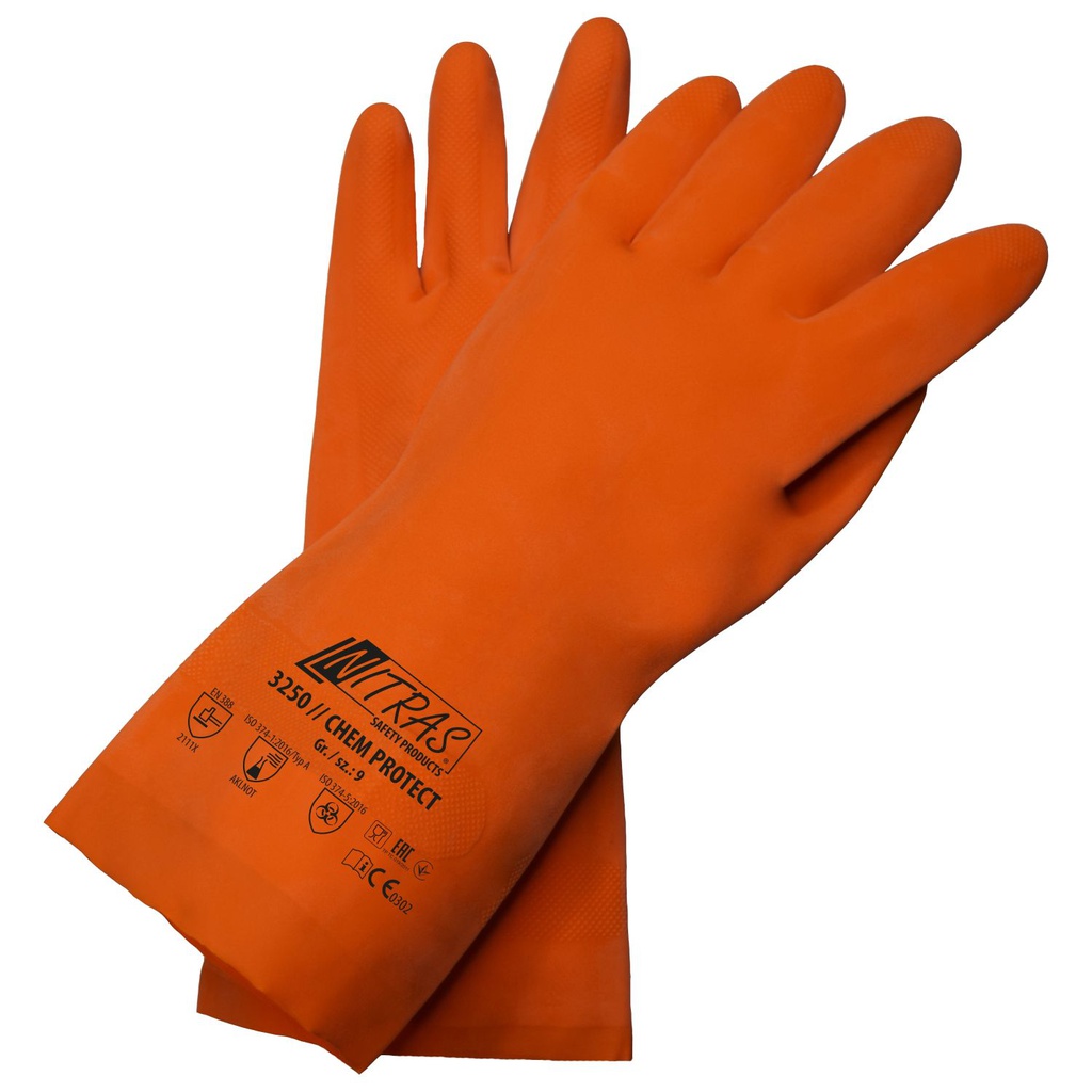 NITRAS Chemikalienschutzhandschuhe | 3250
