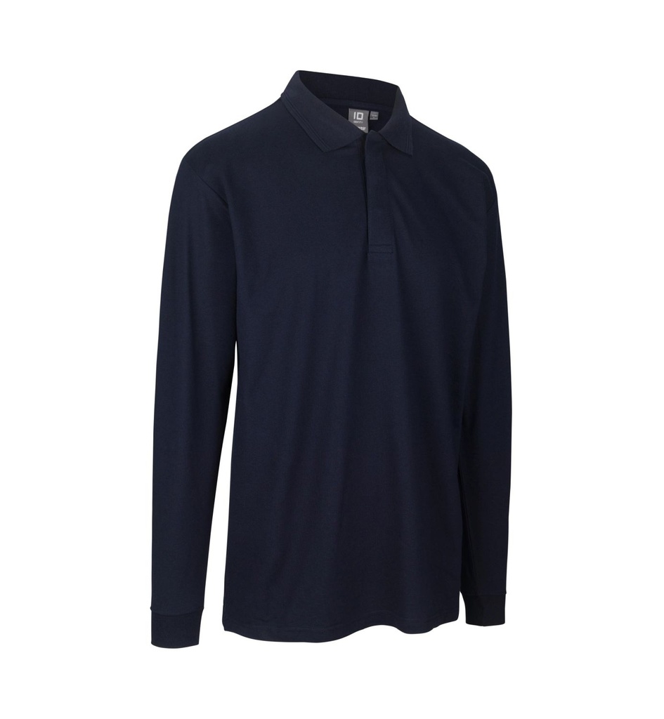 0336 PRO Wear Langarm-Poloshirt | Druckknopf