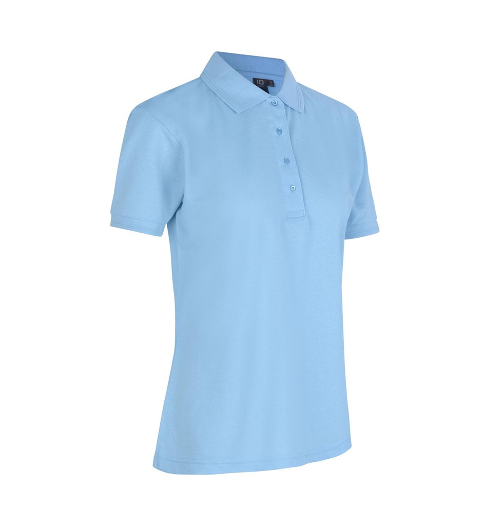 0521 Poloshirt klassisch | Damen (hellblau, S)