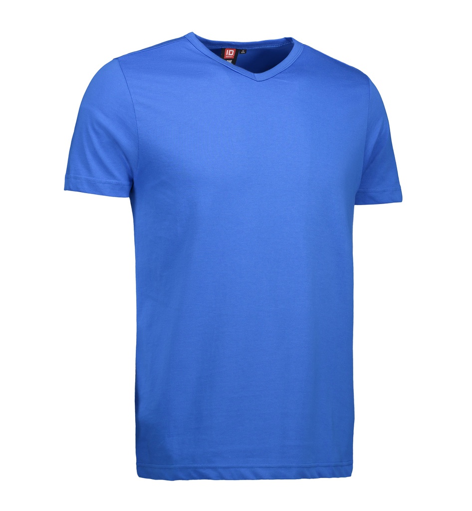 ID IDENTITY T-TIME® T-Shirt | V-Ausschnitt | 0514 (azur, S)