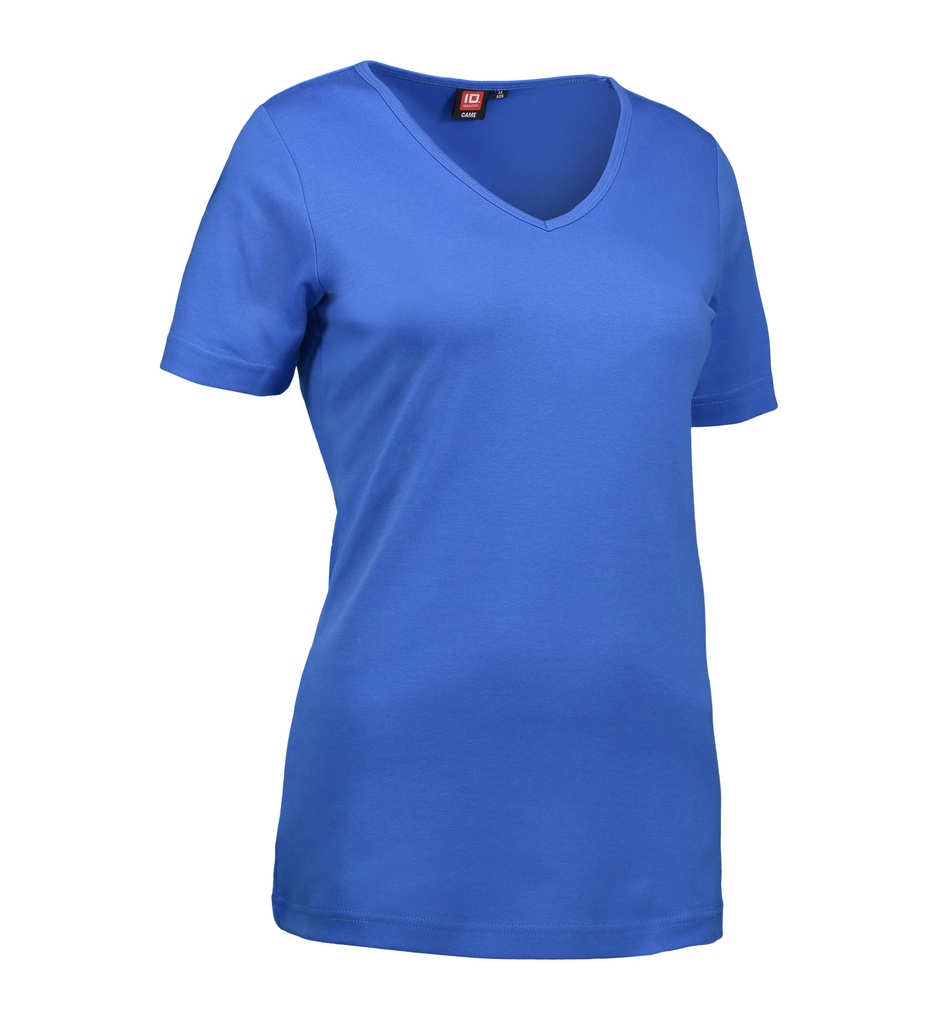 0506 Interlock T-Shirt | V-Ausschnitt | Damen