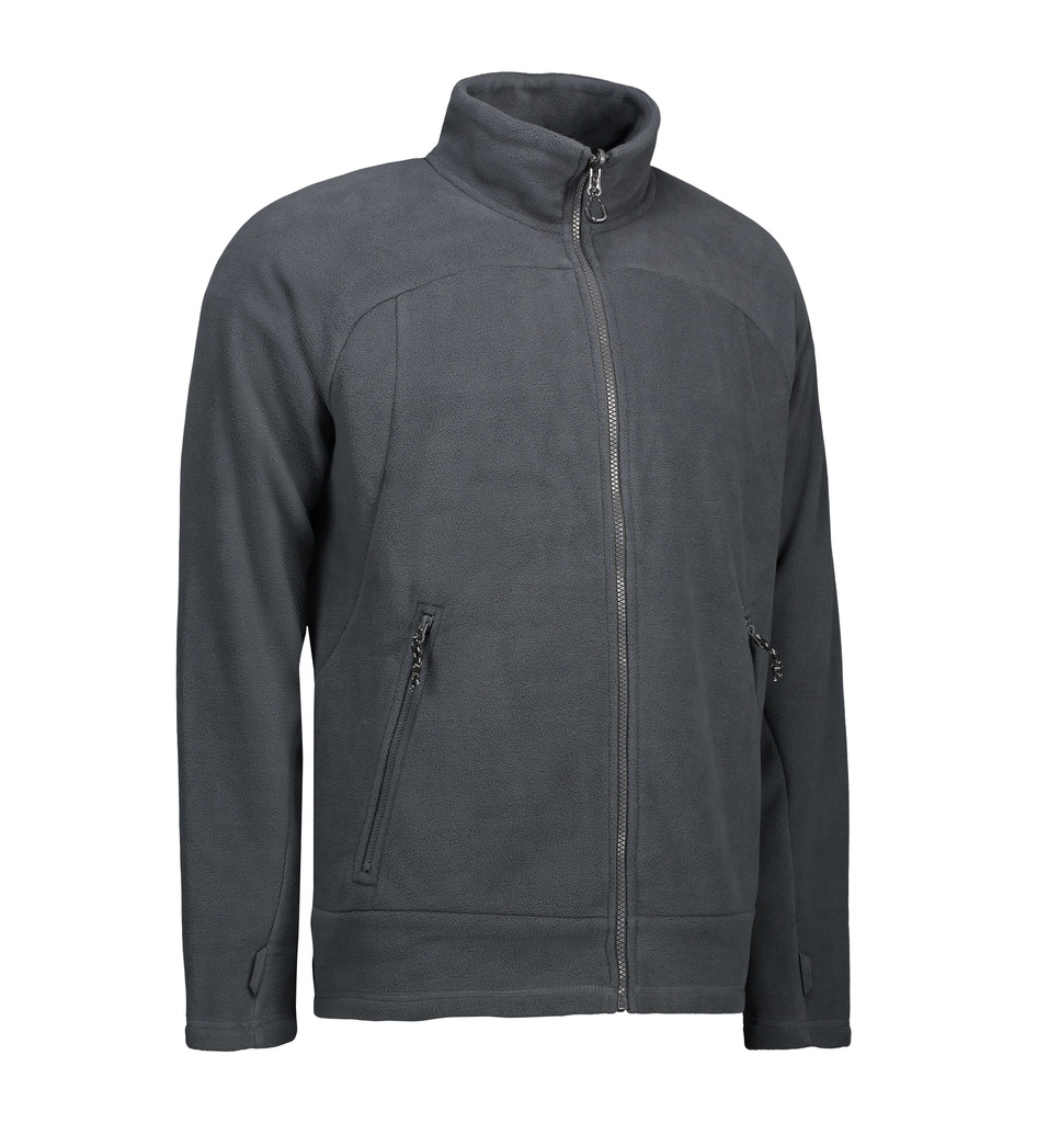0806 Zip-n-Mix Microfleece   (grau, XS)